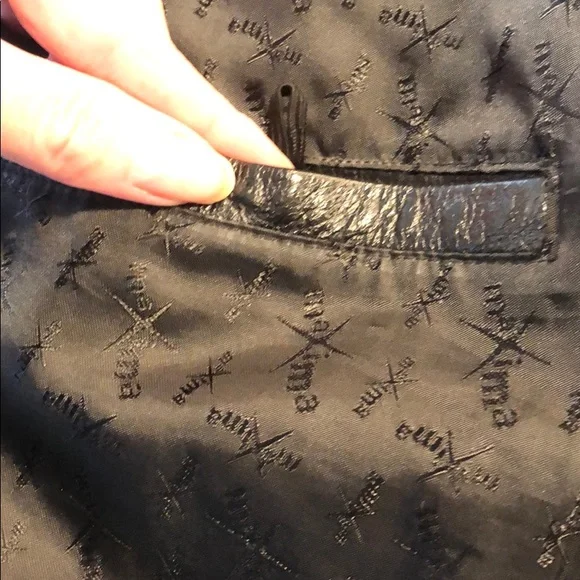 Wilsons Maxima Leather Jacket Coat Black Size Medium - Picture 14 of 17